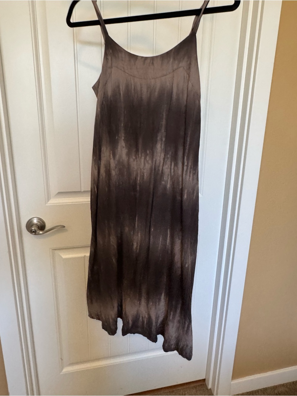 Brochu Walker Brown Tie-Dye Maxi Slip Dress